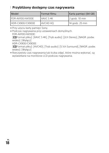 Sony HDR-CX900E - HDR-CX900E Mode d'emploi Su&eacute;dois