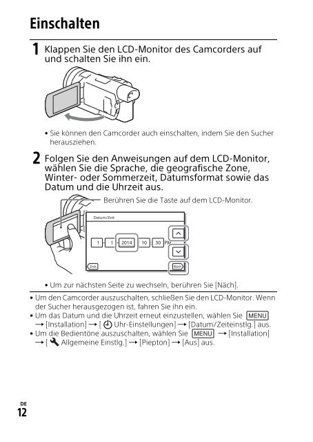 Sony HDR-CX900E - HDR-CX900E Mode d'emploi N&eacute;erlandais