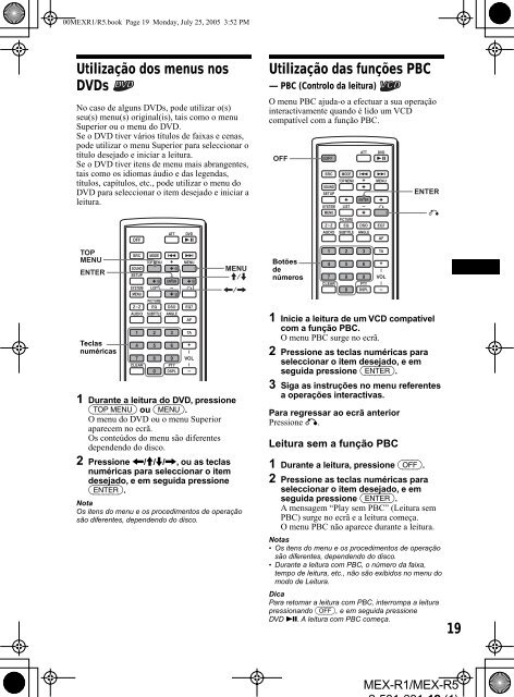 Sony MEX-R1 - MEX-R1 Mode d'emploi Espagnol