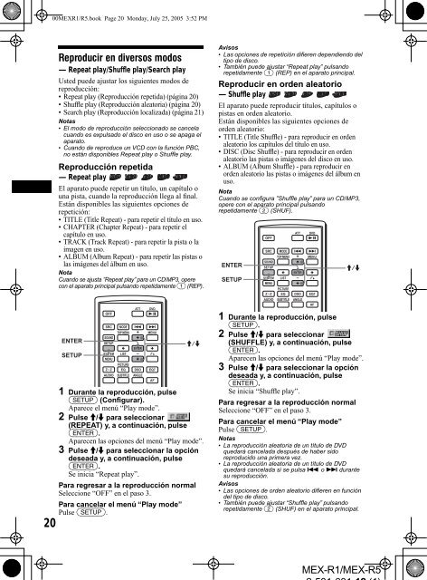 Sony MEX-R1 - MEX-R1 Mode d'emploi Grec