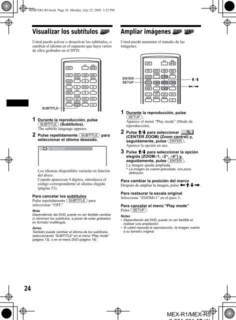 Sony MEX-R1 - MEX-R1 Mode d'emploi Portugais