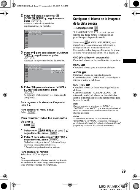 Sony MEX-R1 - MEX-R1 Mode d'emploi Portugais