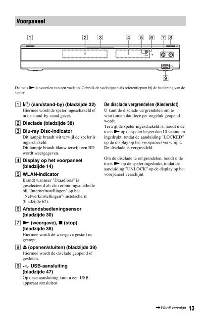 Sony BDP-S560 - BDP-S560 Consignes d&rsquo;utilisation N&eacute;erlandais