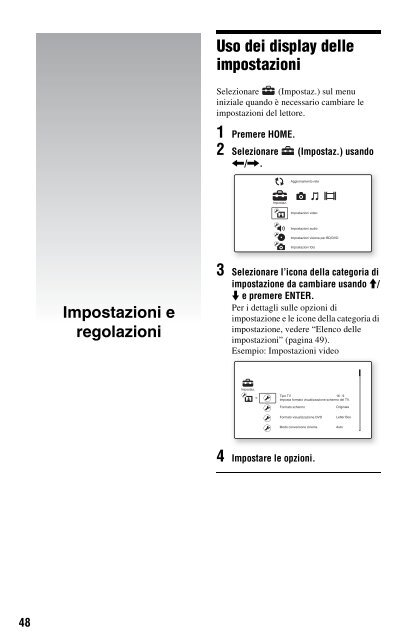 Sony BDP-S560 - BDP-S560 Consignes d&rsquo;utilisation Italien
