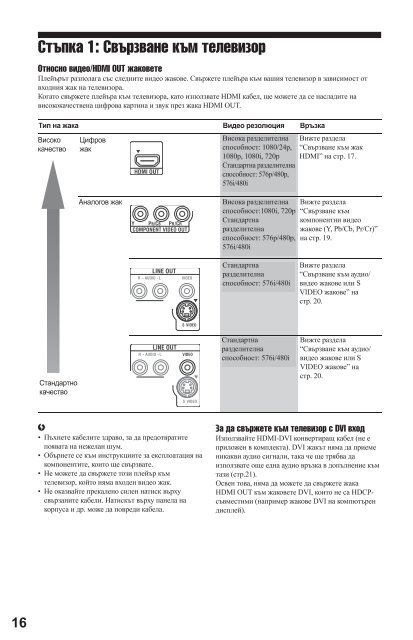 Sony BDP-S560 - BDP-S560 Mode d'emploi Bulgare