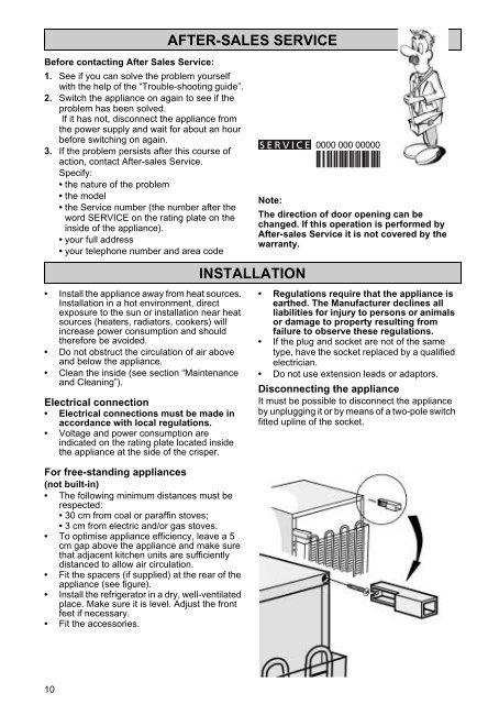 KitchenAid RD 47 - RD 47 EN (853963193000) Istruzioni per l'Uso