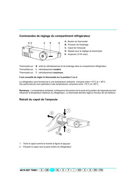 KitchenAid RF 2255 - RF 2255 FR (853917229020) Scheda programmi