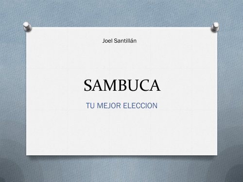 SAMBUCA