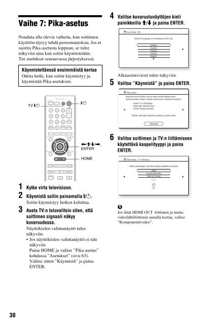 Sony BDP-S560 - BDP-S560 Consignes d&rsquo;utilisation Finlandais