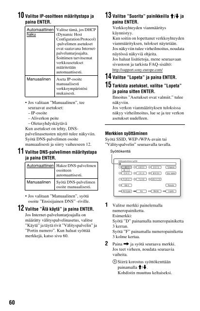 Sony BDP-S560 - BDP-S560 Consignes d&rsquo;utilisation Finlandais