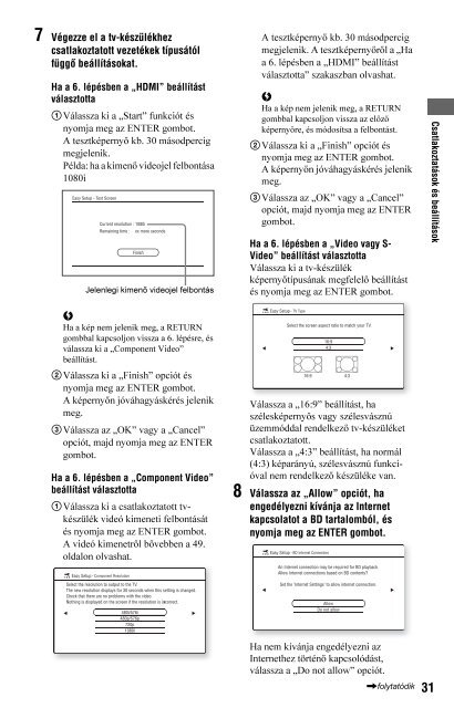 Sony BDP-S560 - BDP-S560 Consignes d&rsquo;utilisation Hongrois