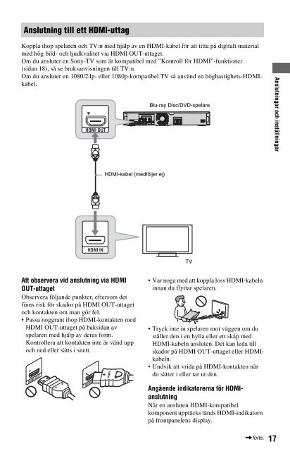 Sony BDP-S560 - BDP-S560 Consignes d&rsquo;utilisation Su&eacute;dois