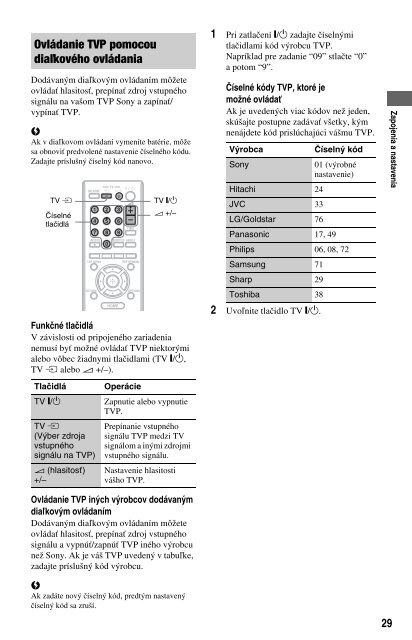 Sony BDP-S560 - BDP-S560 Consignes d&rsquo;utilisation Slovaque