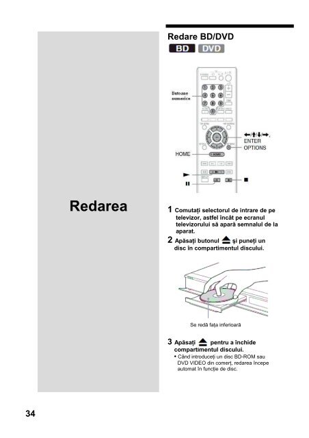 Sony BDP-S560 - BDP-S560 Mode d'emploi Roumain