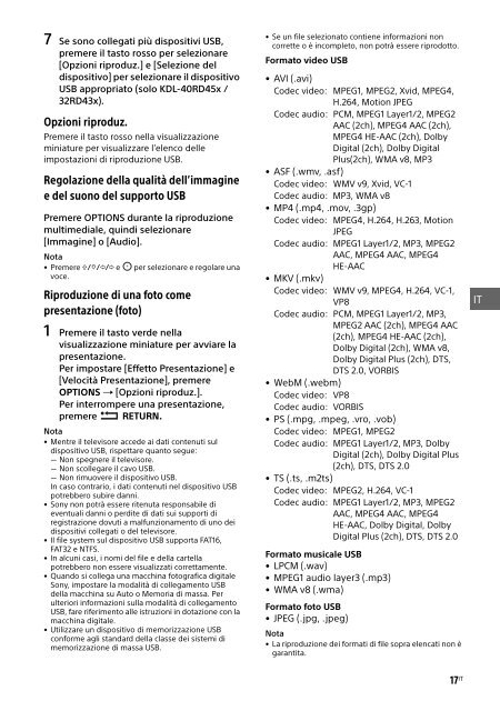 Sony KDL-48WD650 - KDL-48WD650 Mode d'emploi Espagnol