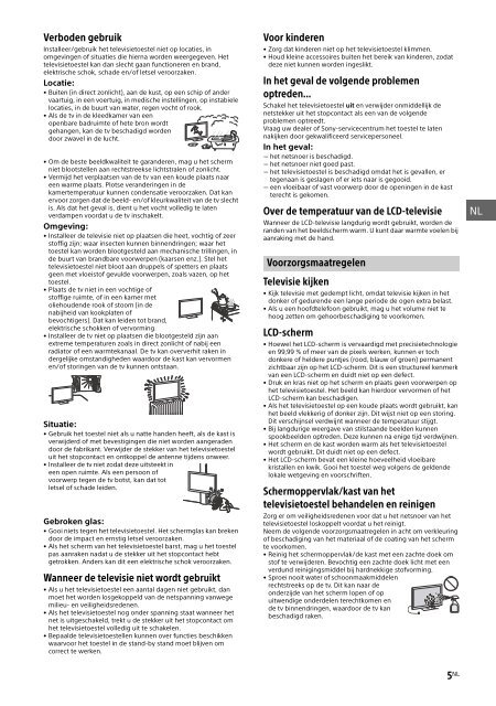 Sony KDL-48WD650 - KDL-48WD650 Mode d'emploi N&eacute;erlandais