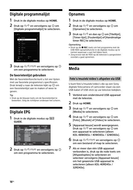 Sony KDL-48WD650 - KDL-48WD650 Mode d'emploi Fran&ccedil;ais