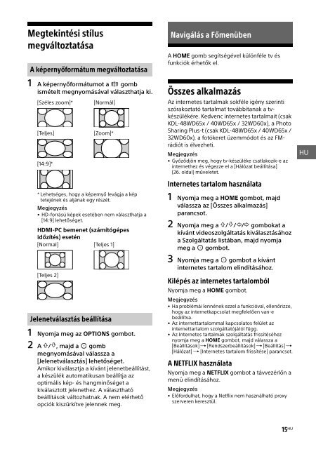 Sony KDL-48WD650 - KDL-48WD650 Mode d'emploi Turc