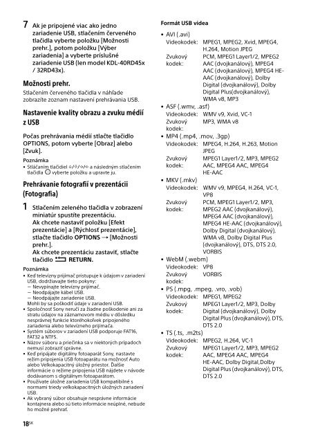 Sony KDL-48WD650 - KDL-48WD650 Mode d'emploi Turc