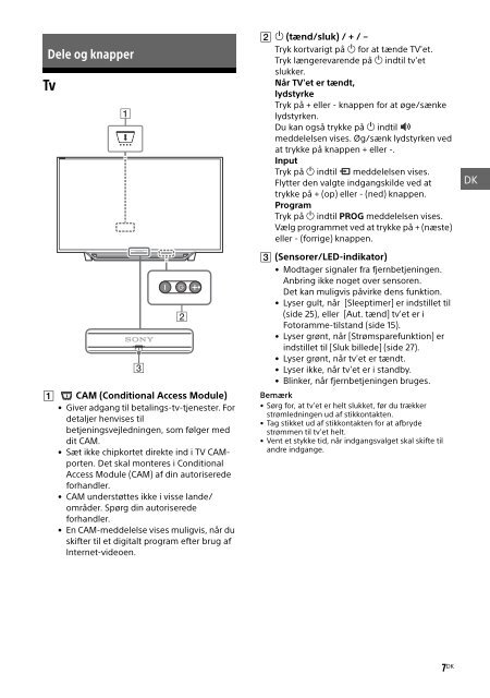 Sony KDL-48WD650 - KDL-48WD650 Mode d'emploi Norv&eacute;gien