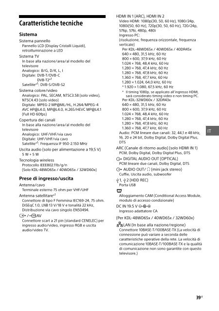 Sony KDL-48WD650 - KDL-48WD650 Mode d'emploi Allemand