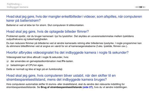 Sony VPCF13S1R - VPCF13S1R Mode d'emploi Danois