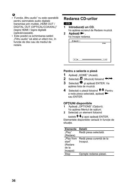 Sony BDP-S350 - BDP-S350 Mode d'emploi Roumain