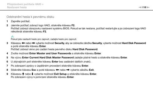 Sony VGN-SR57S - VGN-SR57S Mode d'emploi Tch&egrave;que