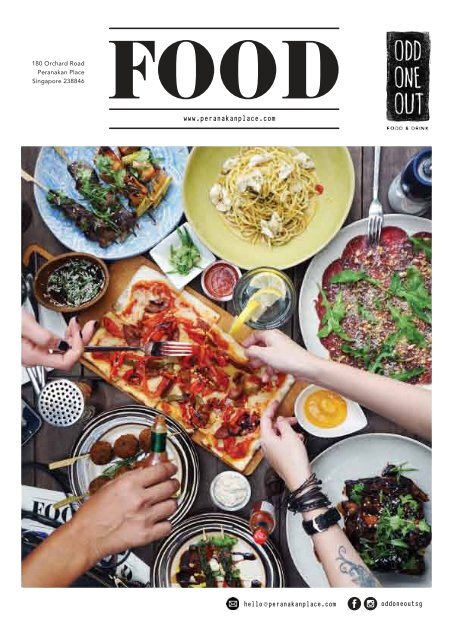 Odd One Out Food Menu 102015