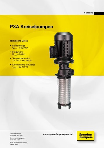 PXA-Kreiselpumpen