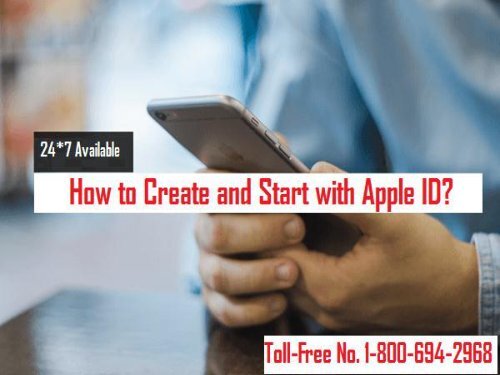 Call 1-800-694-2968 To Create An Apple ID? Apple ID Support