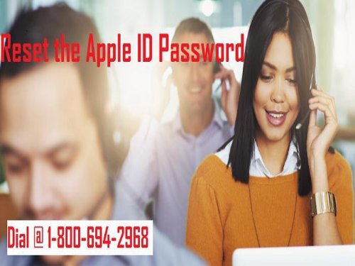 Call 1-800-694-2968 To Reset Apple ID Password | Recover Apple ID