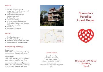 Sharmilas Paradise Guesthouse