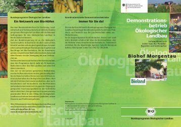 Biohof Morgentau - Bioland