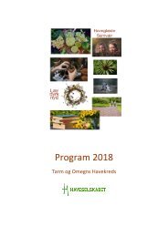 Program 2018    -    Tarm og Omegn Kreds