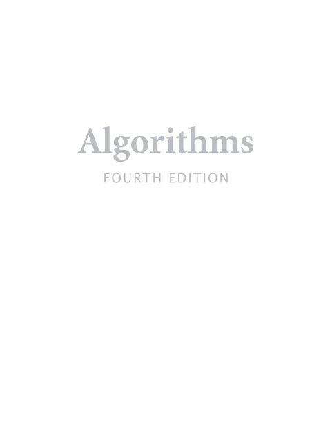 Algorithms