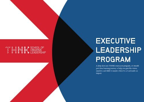 THNK Executive Leadership Program Brochure