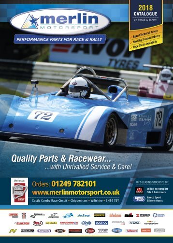 Merlin Motorsport 2018 Catalogue