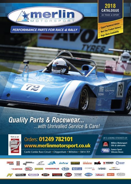 Merlin Motorsport 2018 Catalogue