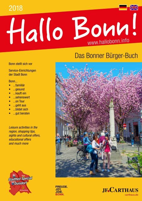 Hallo Bonn - Das Bonner Bürger-Buch