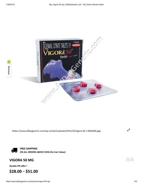 Buy Vigora 50 mg