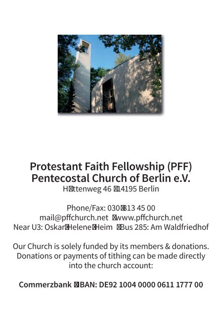 PFF Newsletter 