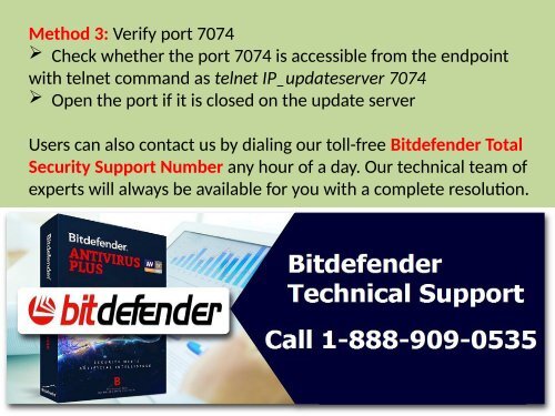 Call 1-888-909-0535 to Fix Bitdefender Error 1011