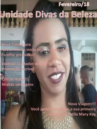 Revista- Capa Sirleide -Fevereiro 2018