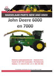 John Deere 6000-7000 2018