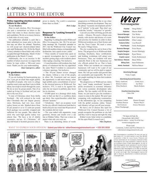 West Newsmagazine 2-7-18