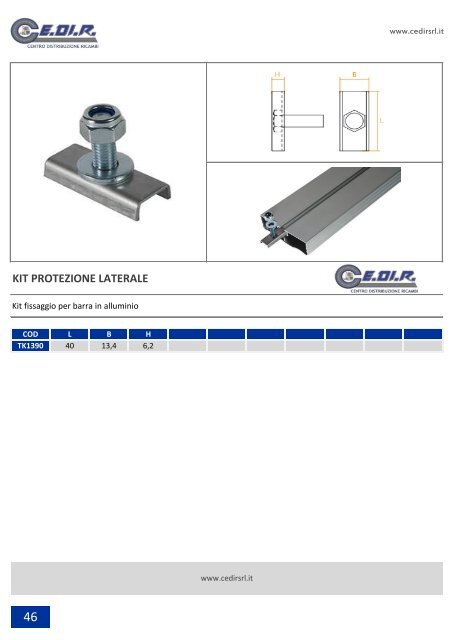 Catalogo CEDIR srl