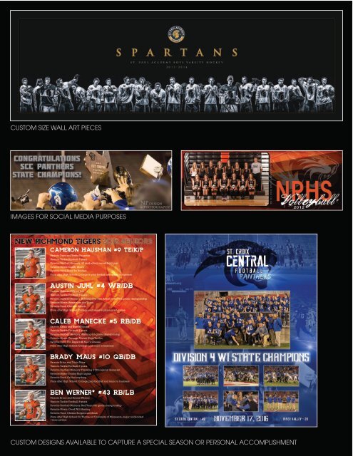 2018-2019 NP Design & Photography Sports Brochure