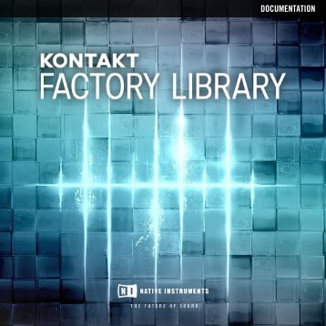 Kontakt Factory Library Manual English