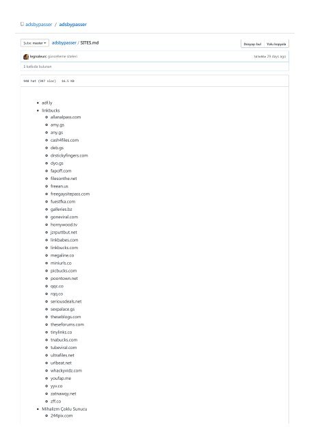 Adsbypasser Sites Md Master 039 Larda Adsbypasser Adsbypasser Github